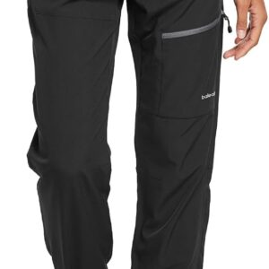 baleaf Women's Hiking Pants Quick Dry Lightweight Water Resistant Elastic Waist Cargo Pants for All Seasons