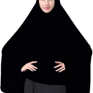 Ababalaya Women's Elegant Modest Muslim Islamic Ramadan Soft Lightweight Jersey Hijab Long Scarf