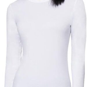32 Degrees Heat Womens Ultra Soft Thermal Lightweight Baselayer Crew Neck Long Sleeve Top
