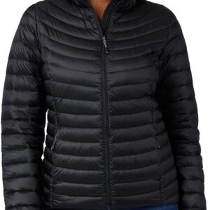 32 Degrees Women's Ultra-Light Down Packable Jacket | Layering |Semi-Fitted | Zippered Pockets | Water Repellent