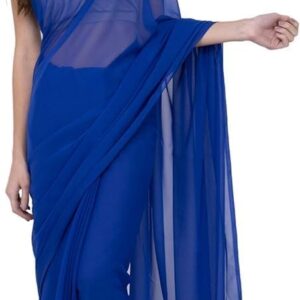Alia Bhatt Wear Bollywood Chiffon Sari - Partywear Saree