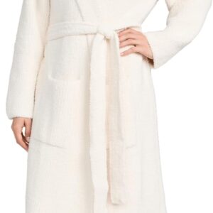 Barefoot Dreams CozyChic Ribbed Hooded Robe