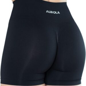 AUROLA Dream Collection Women Workout Shorts High Waist Gym Shorts, Scrunch Butt Seamless Athletic Shorts