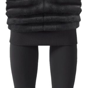 AHLW Winter Warm Fleece Lined Leggings for Women Thick Thermal Leggings Elastic Soft Comfortable Velvet Tights