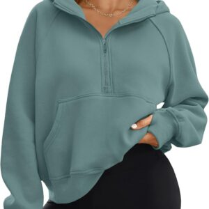 AUTOMET Womens Hoodies Fleece Fall Fashion Outfits Workout Sweatshirts Winter Jackets Oversized Pullover Tops Clothes 2025