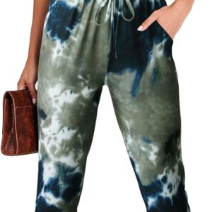 ANRABESS Women’s Summer Crewneck Sleeveless Casual Dressy Loose Stretchy Jumpsuits Rompers 2025 Trendy Outfits