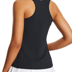 baleaf Women's Golf Shirts Tank Tops Sleeveless Tennis Polo Racerback with Collar Athletic Tanks Quick Dry
