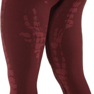 AUROLA Serpent Snake Seamless Scrunch Workout Leggings for Women,Girls Squat Proof Ribbed Thick Active Gym Pants