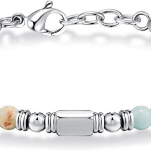 Beaded Bracelets for Women - Silver and Gold Boho Bracelets, Trendy Jewelry Gifts for Lover, Mom, Friends