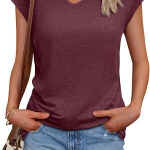 AUTOMET Summer Tops for Women T Shirts 2025 Beach Vacation Fashion Spring Dressy Business Casual Outfits Workout Boho Clothes