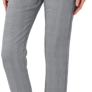 Allegra K Women's Work Dress Pants High Waisted Office Ankle Pants