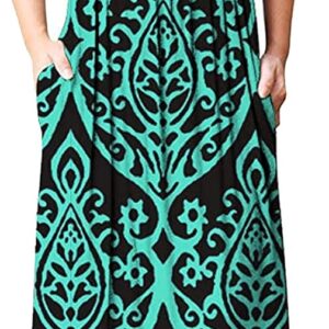 AUSELILY Women's Short Sleeve Loose Plain Casual Long Maxi Dresses for Women 2025