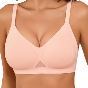 Avidlove Women's Seamless Bras Wireless Bra with Soft Support Full Coverage Tshirt Bra for Women with Padded Everyday Bra