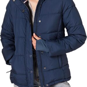 Amazon Essentials Women's Heavyweight Quilted Long-Sleeve Hooded Puffer Coat (Available in Plus Size)