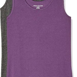 Amazon Essentials Women's Slim-Fit Tank, Pack of 2