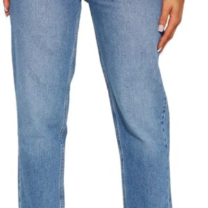 BessCops Women's Boyfriend Jeans Stretchy Ripped Distressed Denim Mom Jean Pants