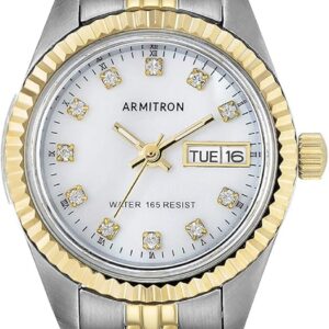 Armitron Women's Genuine Crystal Accented Bracelet Watch, 75-2475