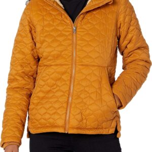 Amazon Essentials Women's Lightweight Quilted Full-Zip Water-Resistant Sherpa-Lined Hooded Puffer Jacket